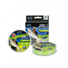 L&K Jig Braid 150m fonott zsinór - 0,18mm 10,3kg horgászzsinór