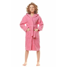 L&L Mona frottír lánykafürdőköpeny, rózsaszín 146 gyerek köntös