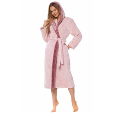 L&L Selene női fürdőköpeny, világos rózsaszín XL