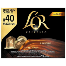 L'OR Espresso Colombia 40 kapszula - kompatibilis a Nespresso® kávéfőzőkkel kávé