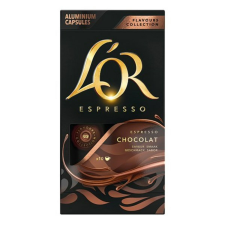 L`OR Kávékapszula L`OR Nespresso Chocolat csokoládé ízű 10 kapszula/doboz kávé