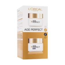L´Oréal Paris Age Perfect ajándékcsomagok Age Perfect nappali arckrém 50 ml + Age Perfect nappali arckrém 50 ml nőknek kozmetikai ajándékcsomag