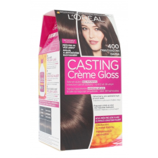 L´Oréal Paris Casting Creme Gloss hajfesték 1 db nőknek 400 Dark Brown hajfesték, színező