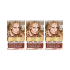 L´Oréal Paris L'Oréal Paris Excellence Creme Triple Protection szett 3x hajfesték 48 ml Változat 8U Light Blonde nőknek hajfesték, színező