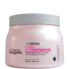  L'ORÉAL Serie Expert Vitamino Color Gel-maskue 500 ml - (regeneráló zselémaszk festett hajra) hajfesték, színező