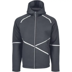  L-SURE CRAIG kapucnis kardigán fekete XL