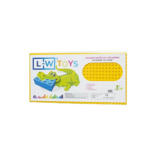 L-W Toys LW Toys kompatibilis építőjáték tábla / alap 16x32 sárga barkácsolás, építés