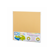 L-W Toys LW Toys tábla / alap 32x32 bézs (LEGO kompatibilis) barkácsolás, építés