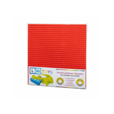 L-W Toys LW Toys tábla / alap 32x32 piros (LEGO kompatibilis) barkácsolás, építés