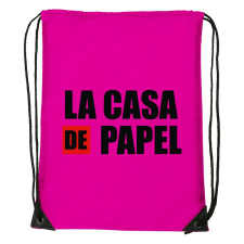 La casa de papelV2 - Sport táska magenta tornazsák