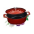La Cuisine Berry öntöttvas ovális lábas fedővel 29 cm-es (432028)