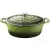 La Cuisine GREEN öntöttvas ovál sütőtál 29x11cm 4,75l+fedő