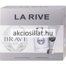 La Rive Brave Man ajándékcsomag (EDT + Tusfürdő) kozmetikai ajándékcsomag