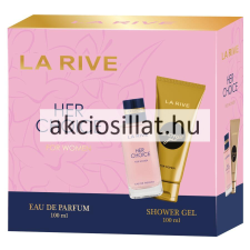 La Rive Her Choice ajándékcsomag (EDP + Tusfürdő) kozmetikai ajándékcsomag
