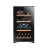 la Sommeliere LS51.2Z BLACK 50 palackos, 2 zónás, kompresszoros borhűtő