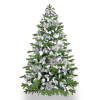LAALU feldíszített fa - Télkirály, 132 dísz, 270 cm