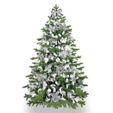 LAALU feldíszített fa - Télkirály, 132 dísz, 270 cm műfenyő