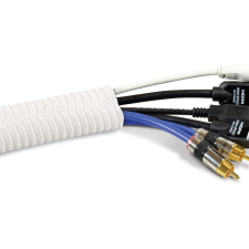 Label the Cable LTC Klettrolle Pro Cable Tube 25m zum Bündeln&Ordnen weiß (PRO5120) asztali számítógép kellék