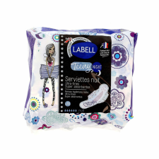 Labell Egészségügyi betét Teeny Night, Csomagolás sérült! szárnyas (méret: éjszakai) (10 db/cs) intim higiénia