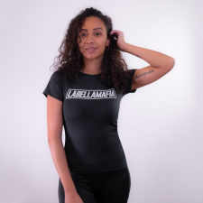 LABELLAMAFIA Mesh Black női póló - LABELLAMAFIA S női póló