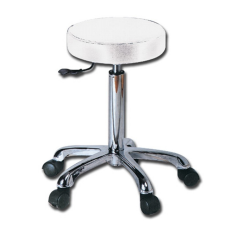 Laborszék KRÓM görgős, gázrugós gyógyászati segédeszköz