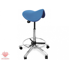  Laborszék, nyeregüléssel, lábtartóval, választható színű műbőrrel (JDT 2) gyógyászati segédeszköz