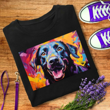 Labrador férfi póló ajándéktárgy