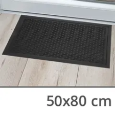  Lábtörlő gumiszőnyeg (50x80 cm) sárfogó szőnyeg lakástextília