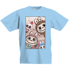  Labubu - Cuki banda közeleg gyerek póló