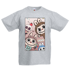  Labubu - Cuki banda közeleg gyerek póló