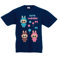  Labubu - Cute labubu mini figurák gyerek póló