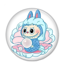  Labubu - Kék felhő álom hűtőmágnes hűtőmágnes