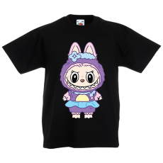  Labubu - Lila nyuszis jelmez gyerek póló