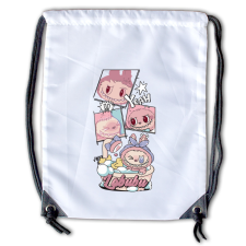  Labubu - Selfie képregény tornazsák tornazsák