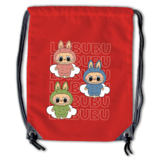  Labubu - Színes karakter kavalkád tornazsák tornazsák