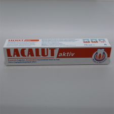 Lacalut Lacalut aktiv fogkrém 75 ml fogkrém