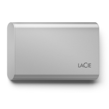 LaCie 500GB USB 3.1 Gen 2 Type-C Külső SSD - Ezüst (STKS500400) merevlemez