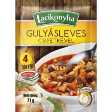 Lacikonyha Gulyásleves csipetkével 4 tányéros 71g alapvető élelmiszer