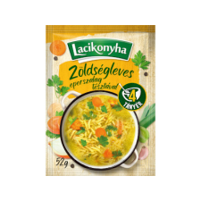 Lacikonyha Magyarország Kft. Lacikonyha Zöldségleves eperszalag tésztával 52g alapvető élelmiszer