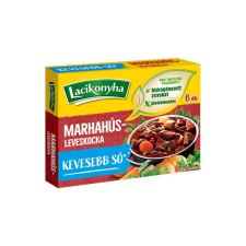 Lacikonyha marhahúsleves-kocka sócsökkentett - 60g alapvető élelmiszer