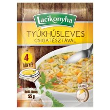 Lacikonyha tyúkhúsleves csigatésztával 4 tányéros 55 g alapvető élelmiszer