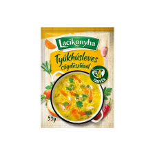 Lacikonyha tyúkhúsleves csigatésztával 4 tányéros - 55g alapvető élelmiszer