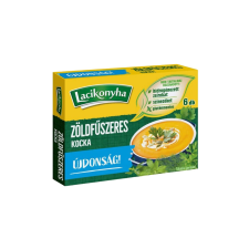 Lacikonyha zöldfűszeres kocka sócsökkentett - 60 g alapvető élelmiszer