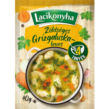 Lacikonyha zöldséges grízgaluskaleves 4 tányéros 40 g konzerv