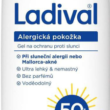 Ladival , allergiás bőrre, OF 50+ 200 ml naptej, napolaj