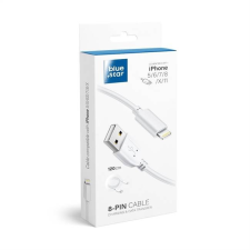 LADOW Kábel USB Data Blue Star Lite - iPhone 5/6/7/8 / X / Xs mobiltelefon kellék