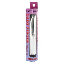 Lady Finger Vibrator Silver vibrátorok