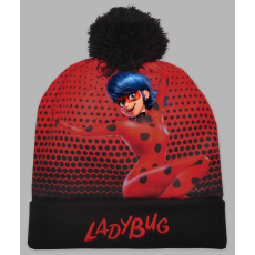  Ladybug Miraculous Ladybug, Katicabogár téli kötött sapka 3-5 év
