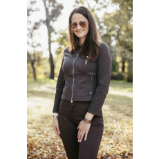  Lafei Nier sportos, barna farmerblézer