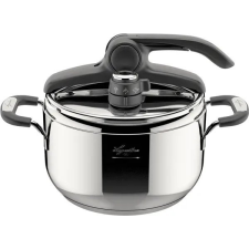 Lagostina Briosa Rozsdamentes Acél Kukta Fazék Ø 22cm 5L - Ezüst (010.044.0105.05) edény